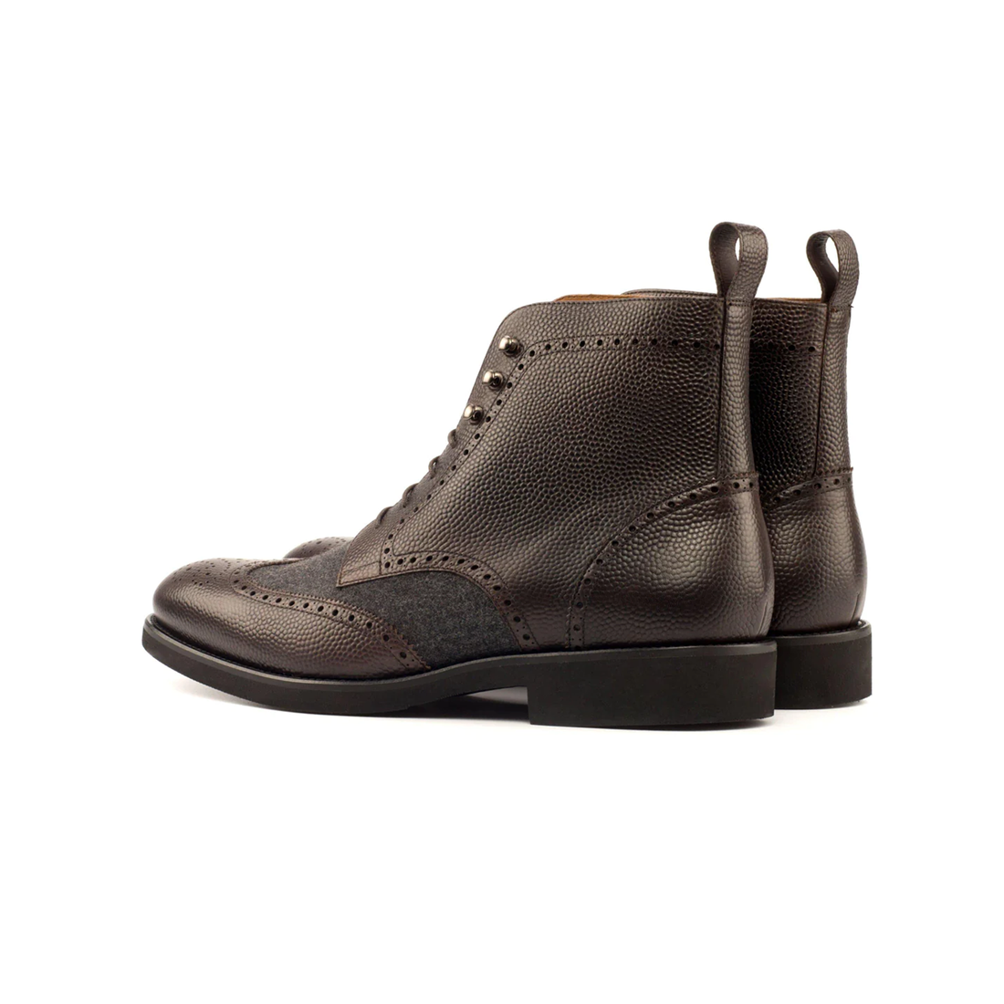 Military Brogue Boot