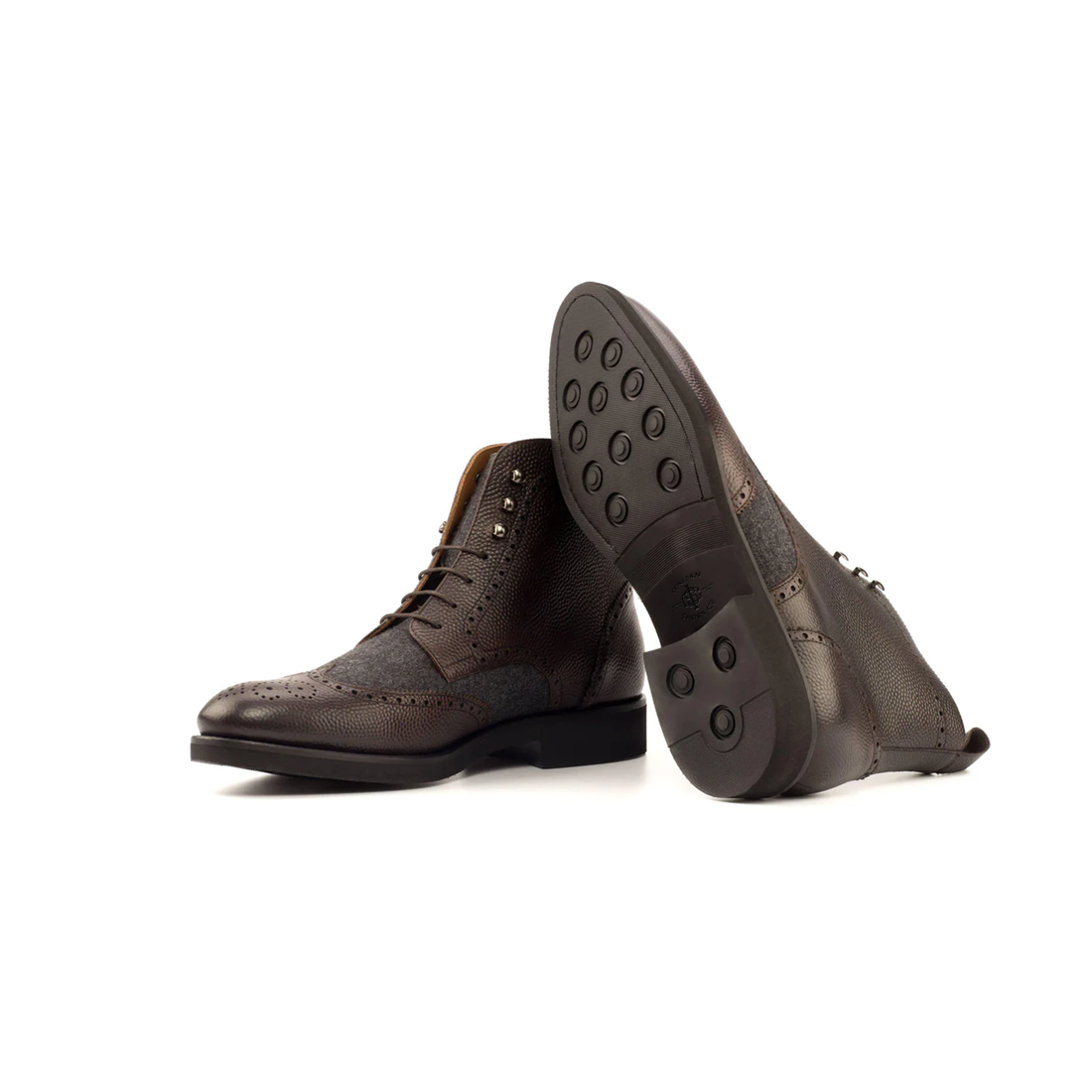 Military Brogue Boot