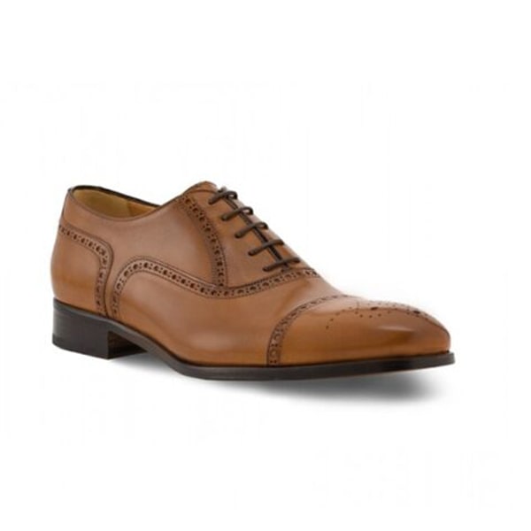 Wingtip Captoe Light Brown Shoes