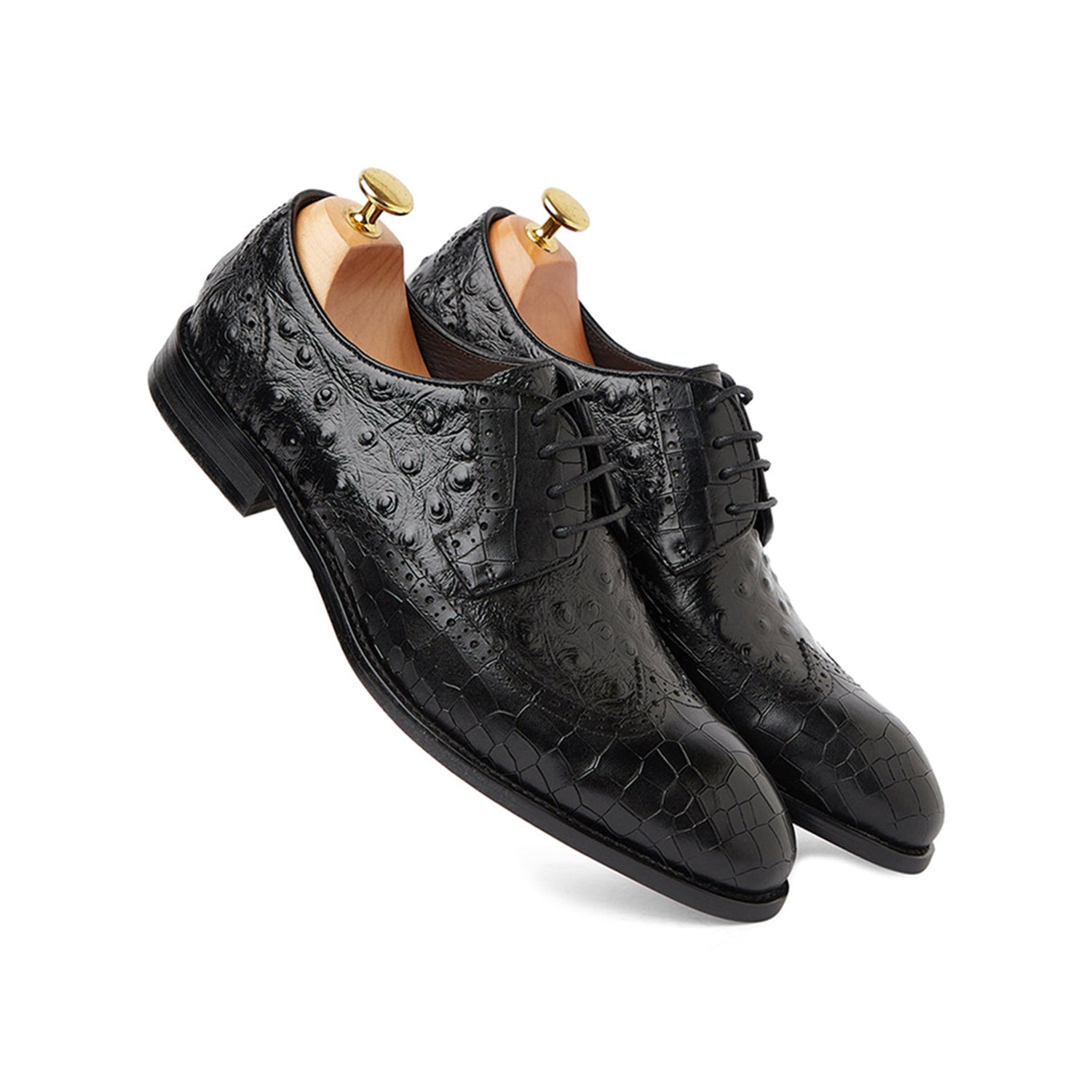 Ostrich Crocodile Shoes