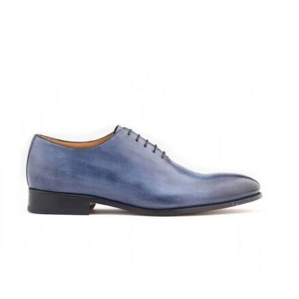 Captoe Diablo Dress up Blue Grain Leather Shoes