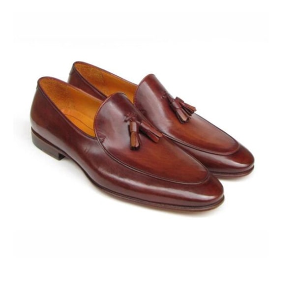 Tassel Leather Loafer in