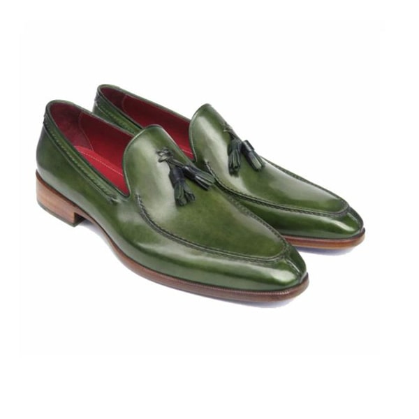 Tassel Leather Loafer in