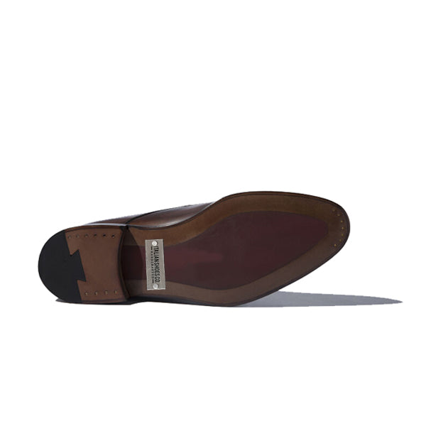 Derby Leather High Ankle Boots