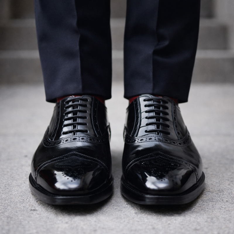 Alex Classic Leather Brogue Oxford