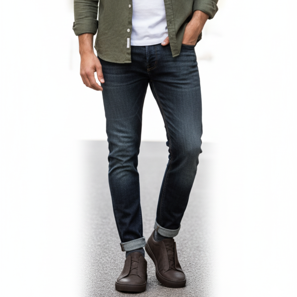 Aurelio Veil Tripple Stitch Nubuck Slip-On Sneakers