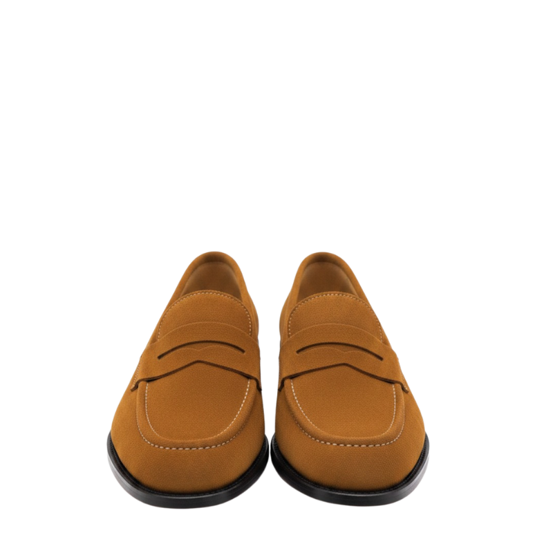 Auremo Luxury Suede Penny Loafer Essence