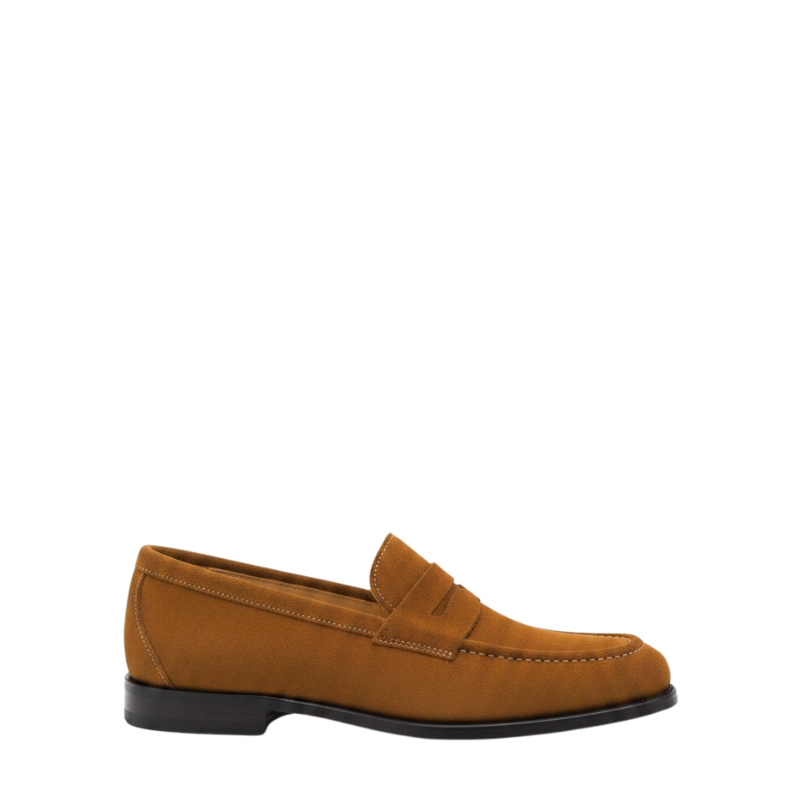 Auremo Luxury Suede Penny Loafer Essence