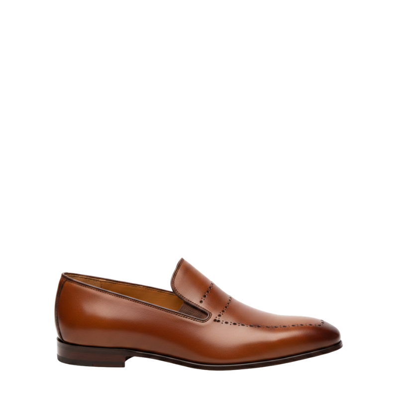 Azure Grace Leather Santorini Mist Loafer