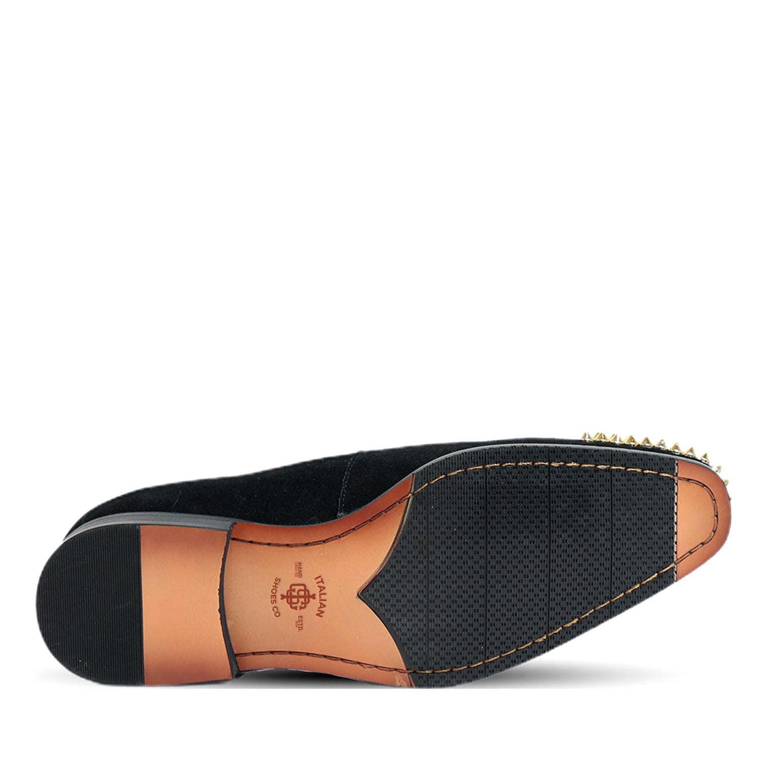 Suede Studded Slip On