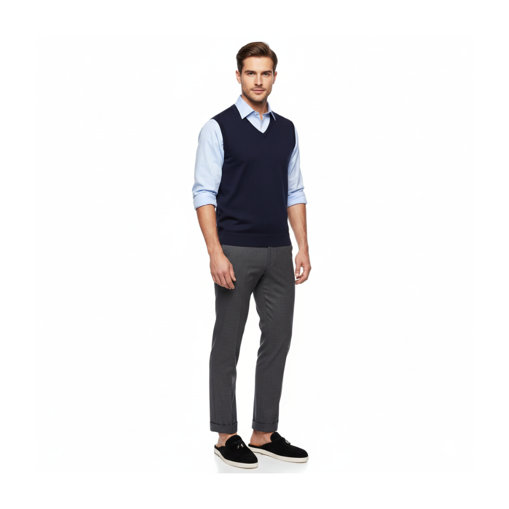 Italian Artisan Crafted Mule with Modern Tassel Finish