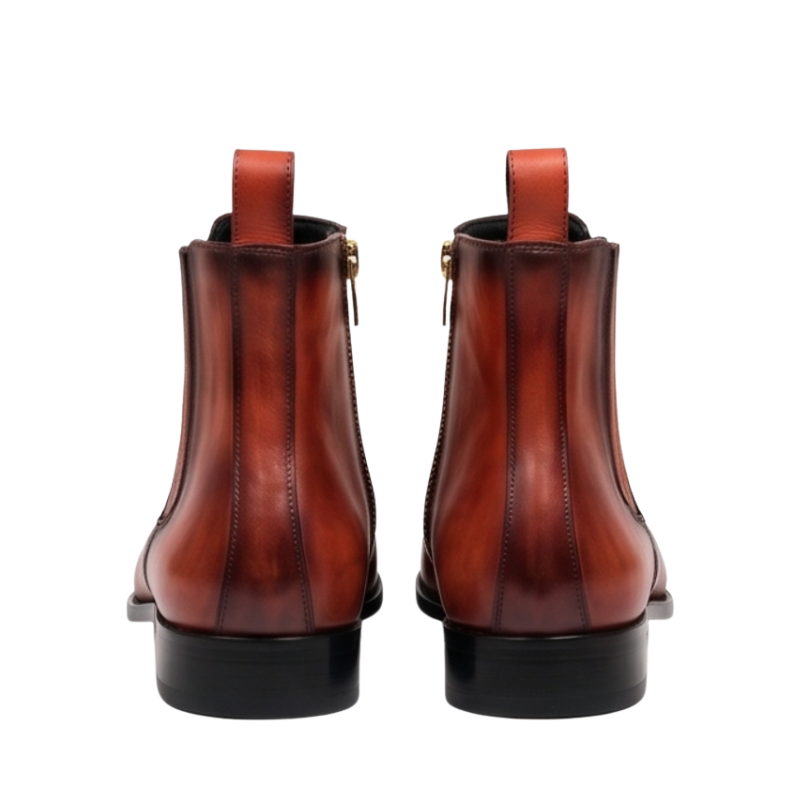Brogue Finish Luxury Craft Chelsea Boots