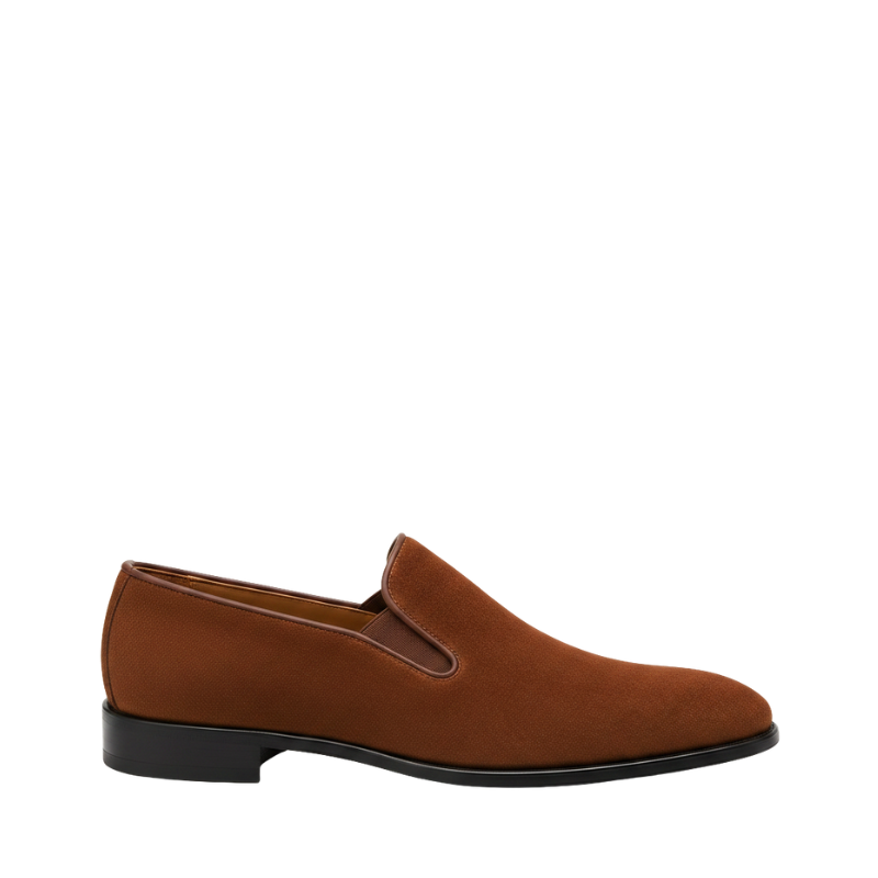 Classic Suede Gentlemen’s Slip On Loafers