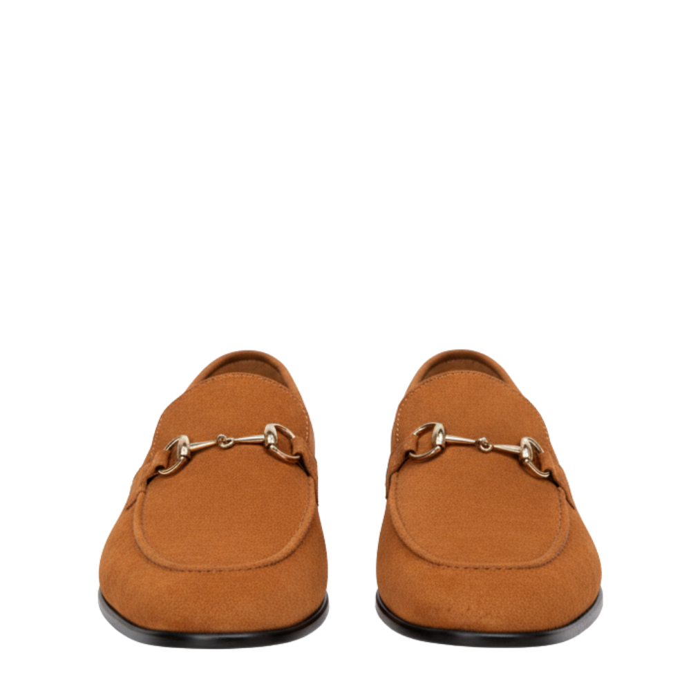 Royale Suede Italian Horsebit Loafers