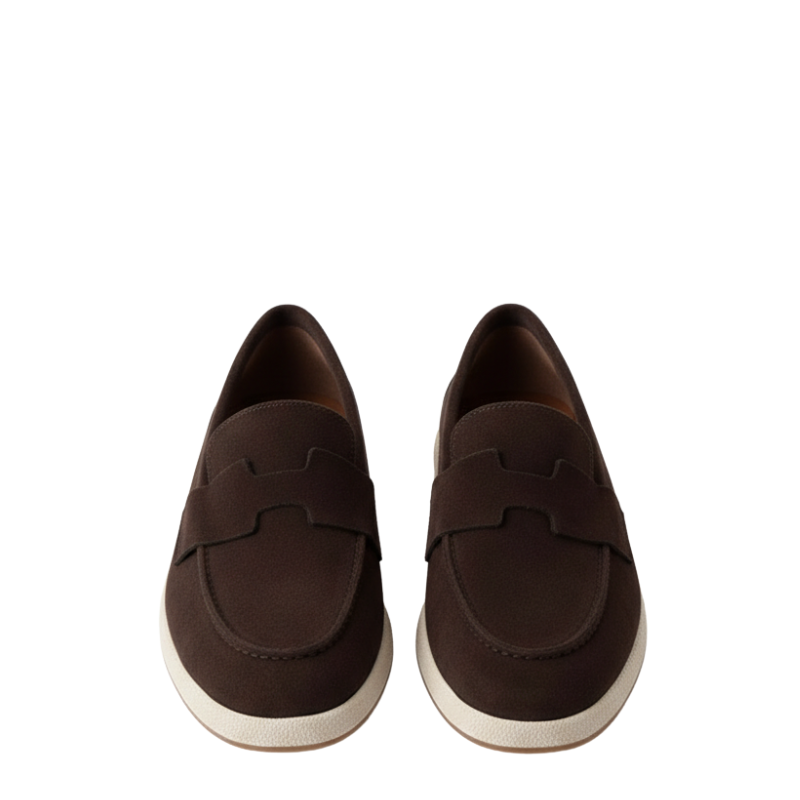 Tuscan Ease Italian Suede Loafers