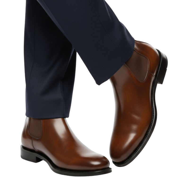 Eternal Style Polished Chelsea Boots