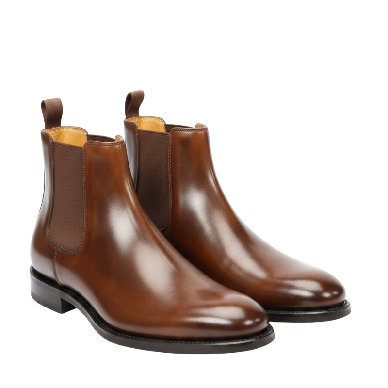 Eternal Style Polished Chelsea Boots