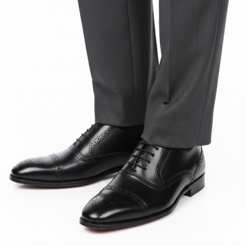 Captoe Formal Oxford Shoes For Men