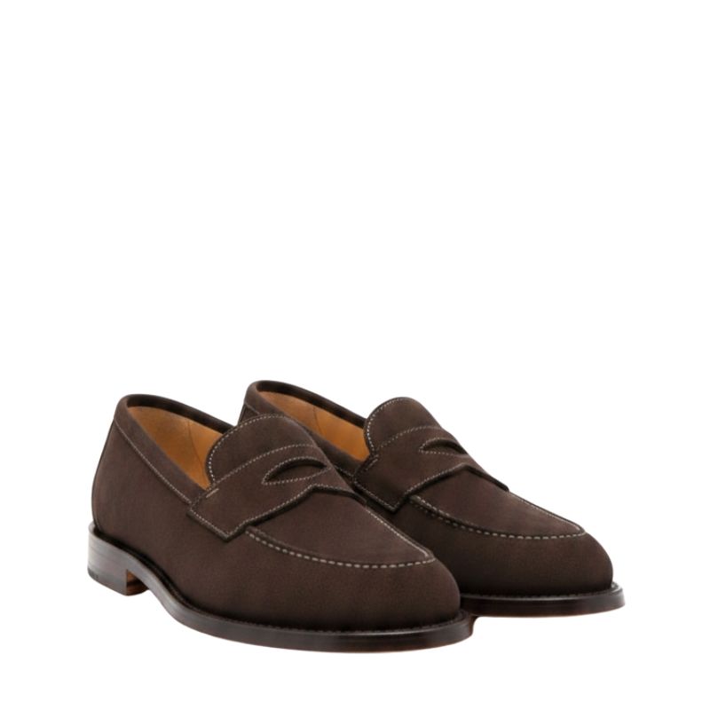 Eternal Voyage Suede Penny Loafers Regal Statement