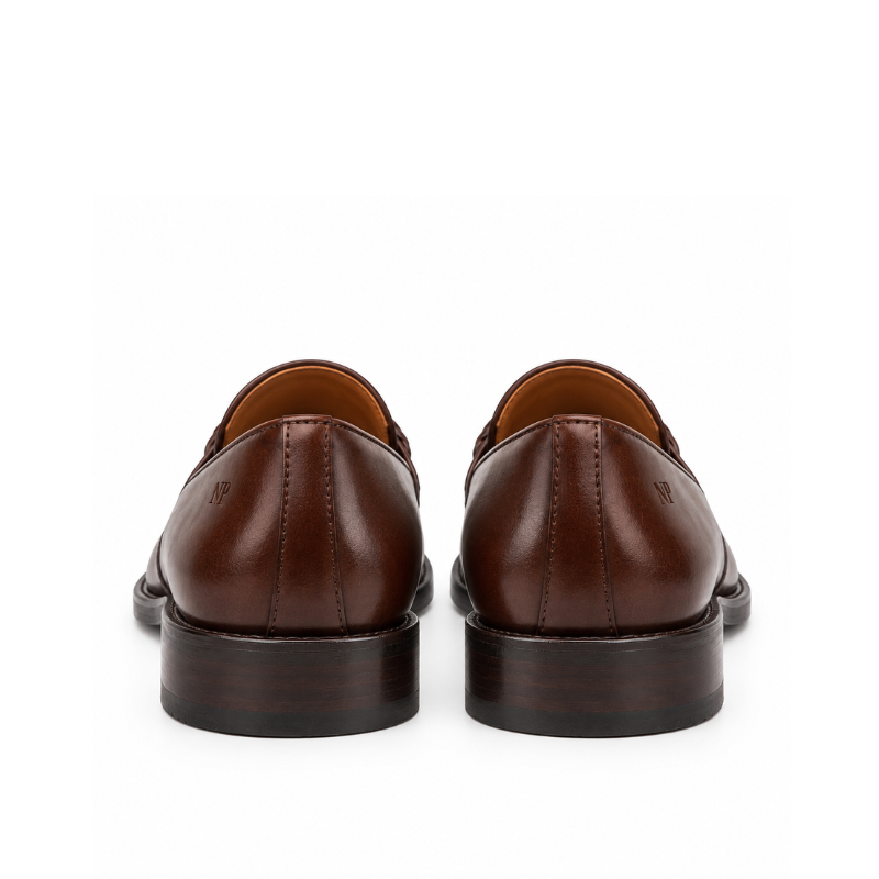 Classic Braided Fringe Leather Loafer