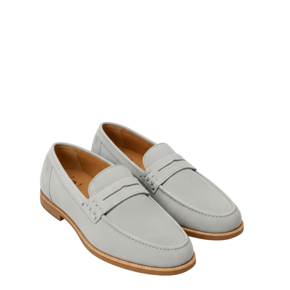 Classic Elegant Leather Penny Loafers