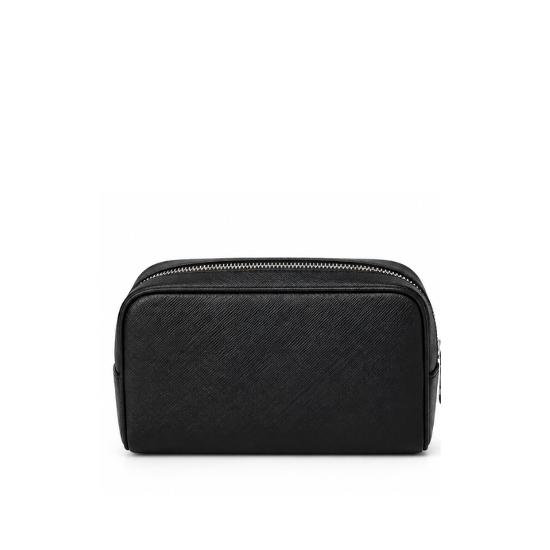 Classic Textured Leather Clutch