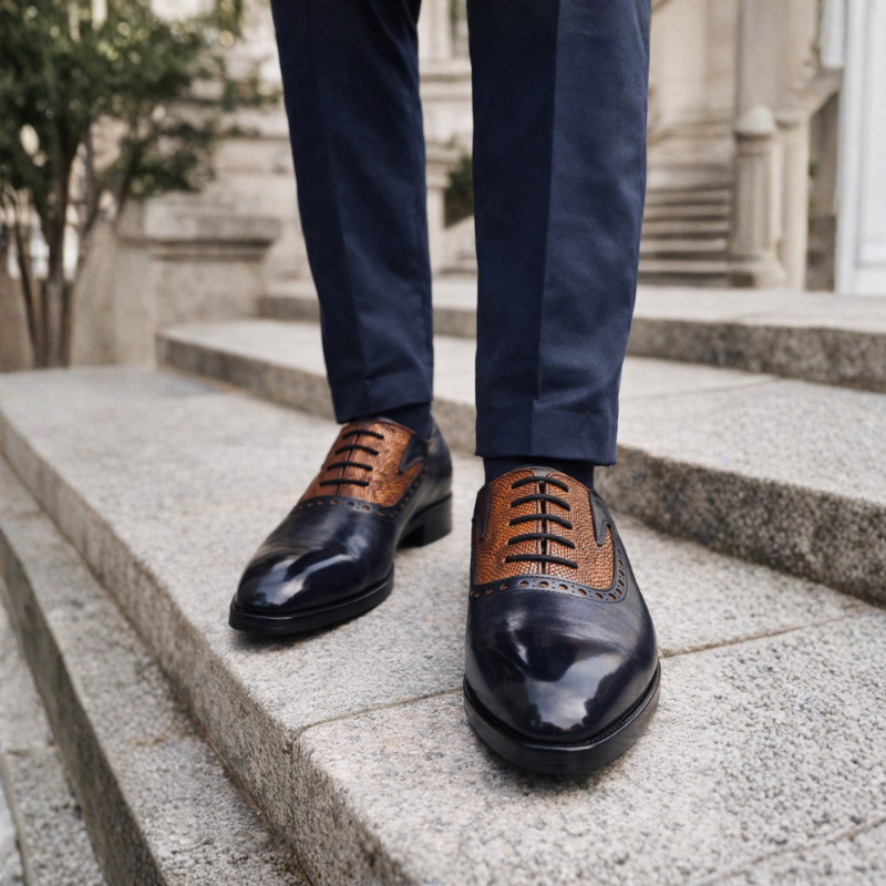 Classic Bold Fusion Textured Oxford