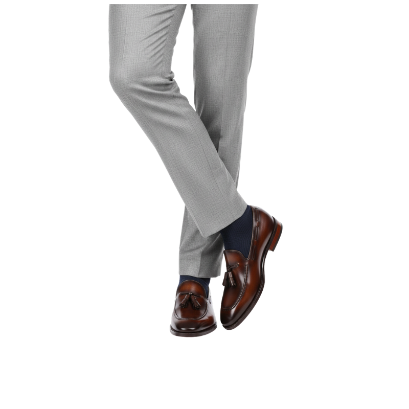 Classic Charm Tassel Leather Loafers