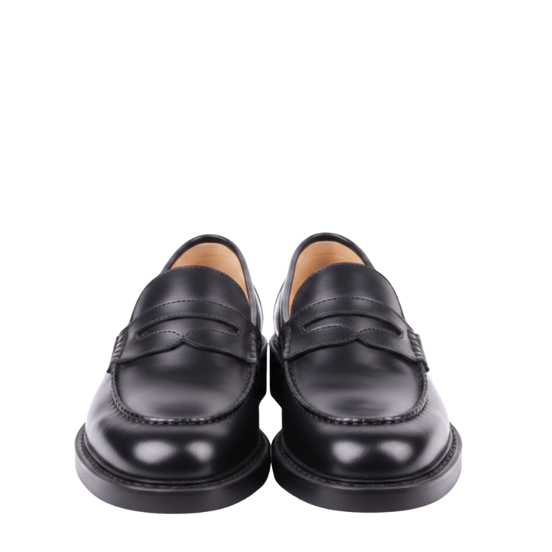 Classic Elegance Italian Slip‑Ons Penny Loafer