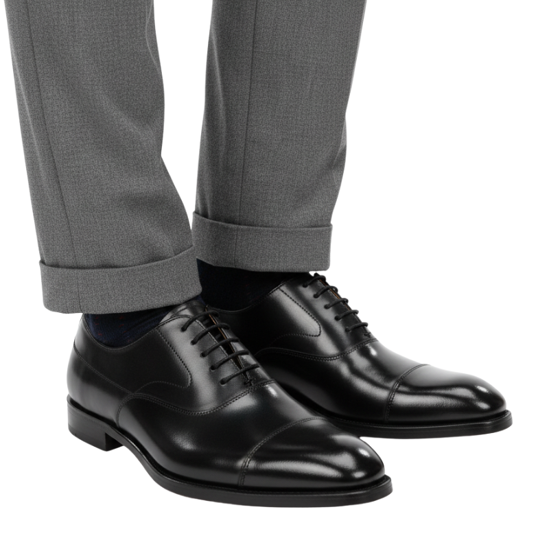 Classic Kingston Noir Oxford Shoes