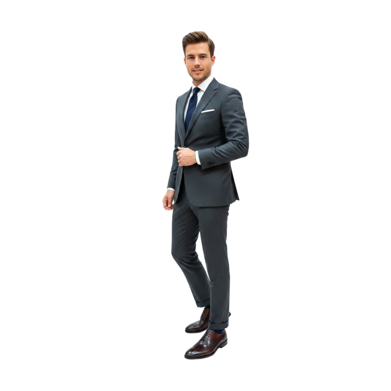 Classic Mahogany Italian Oxford Shoes