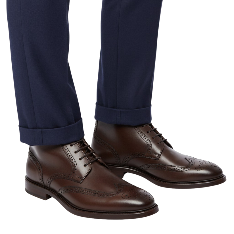 Classic Regal Brogue Boots
