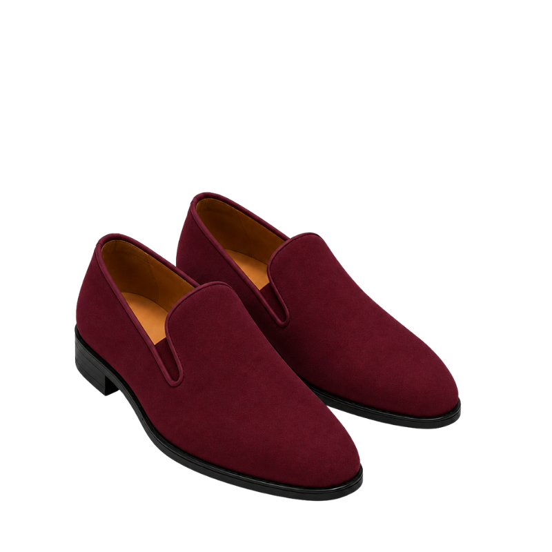 Classic Suede Gentlemen’s Slip On Loafers