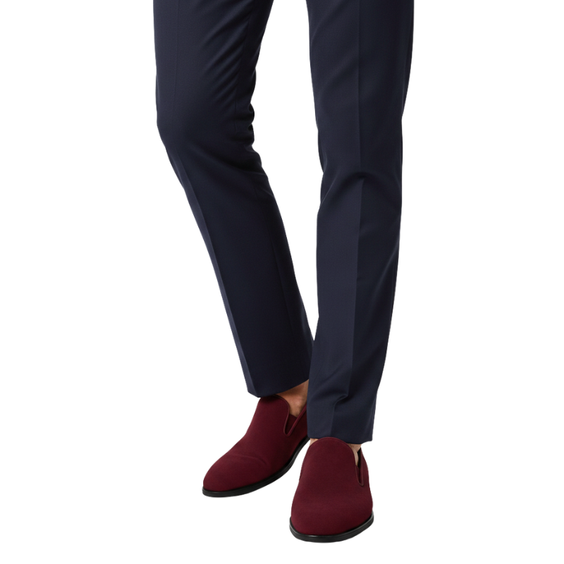 Classic Suede Gentlemen’s Slip On Loafers