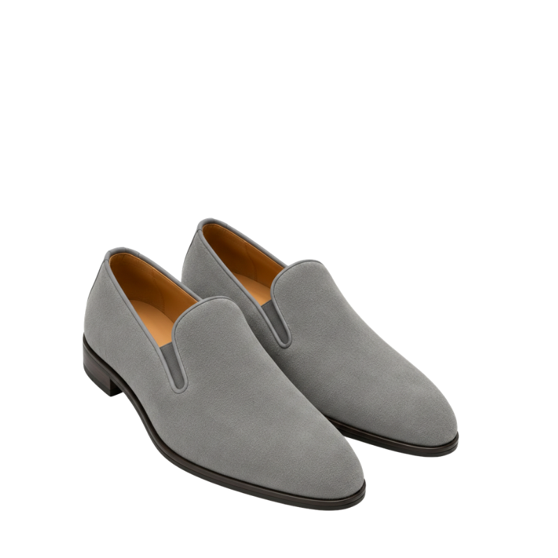 Classic Suede Gentlemen’s Slip On Loafers