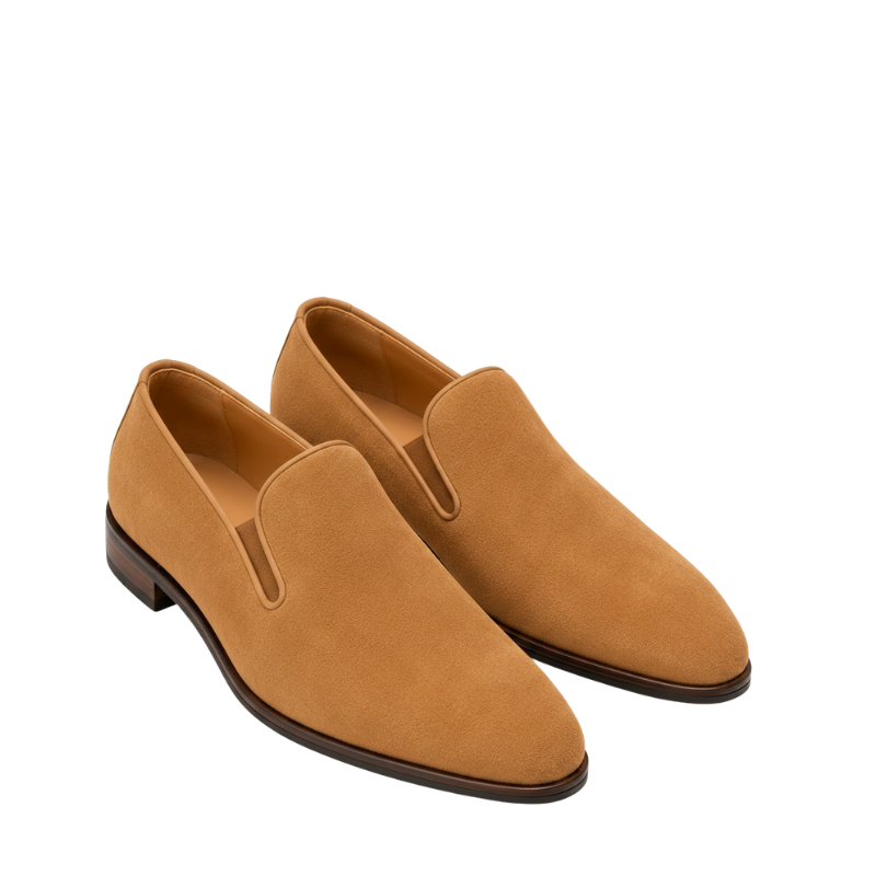 Classic Suede Gentlemen’s Slip On Loafers
