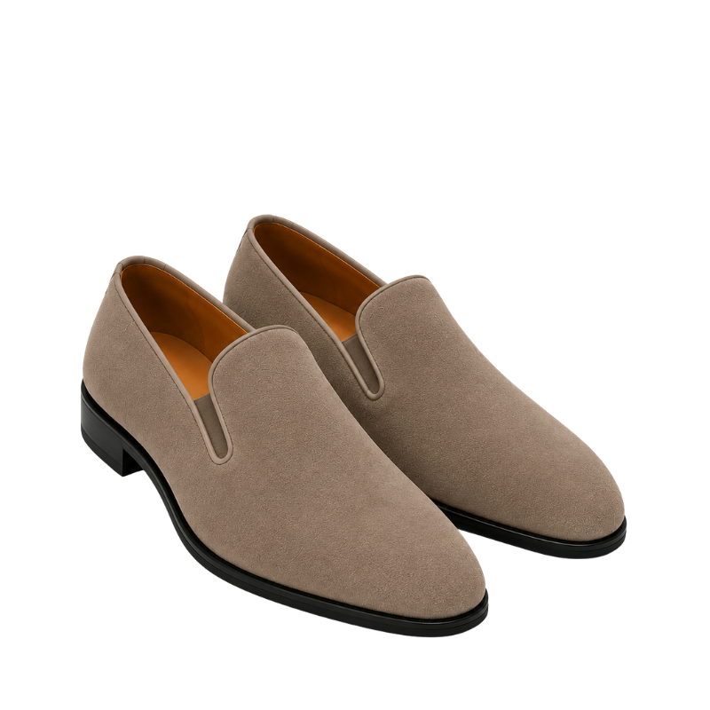 Classic Suede Gentlemen’s Slip On Loafers