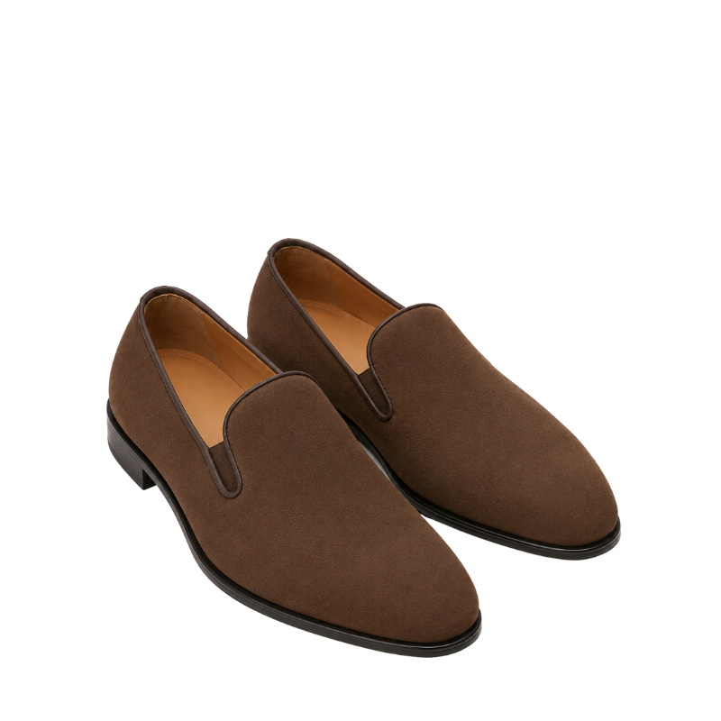 Classic Suede Gentlemen’s Slip On Loafers