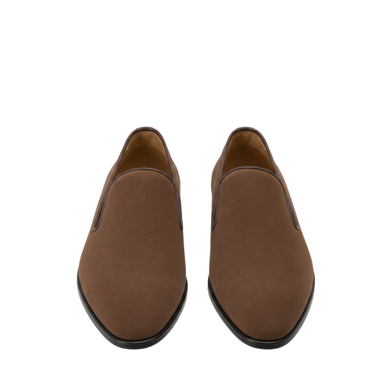 Classic Suede Gentlemen’s Slip On Loafers