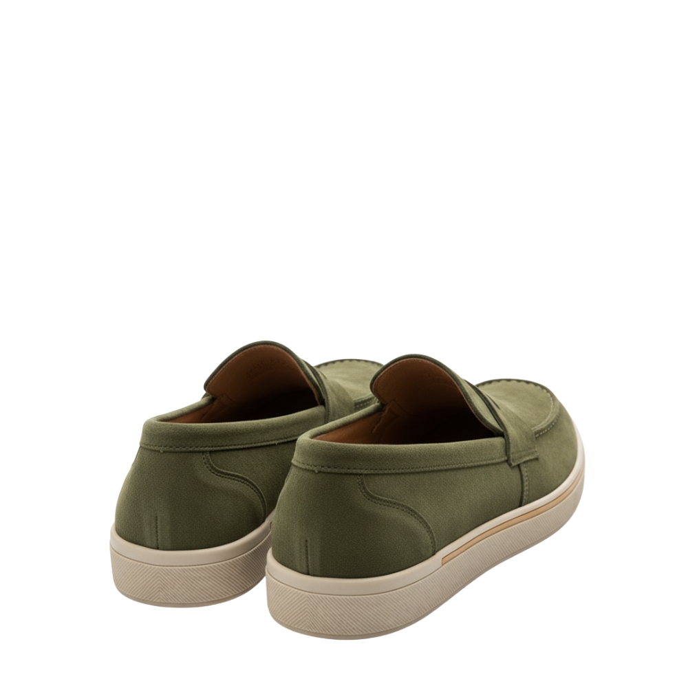 Classic Suede Italian Loafer with Modern Sole