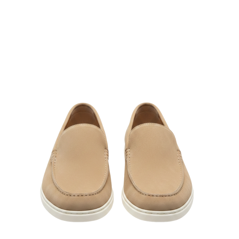 Classic Suede Loafers With Smooth Refined Versatility