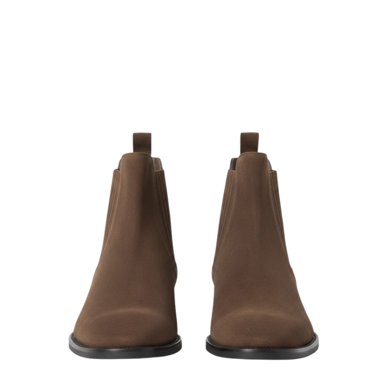 Classic Suede Voyage Elegance italian Chelsea Boots