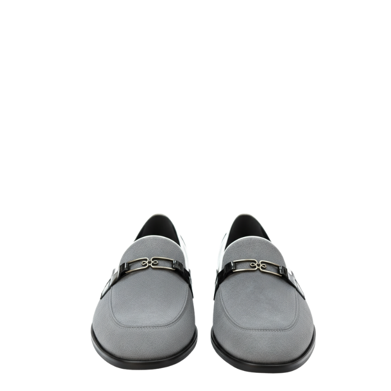 Couture Textured Patent Leather Heritage Elite Loafers