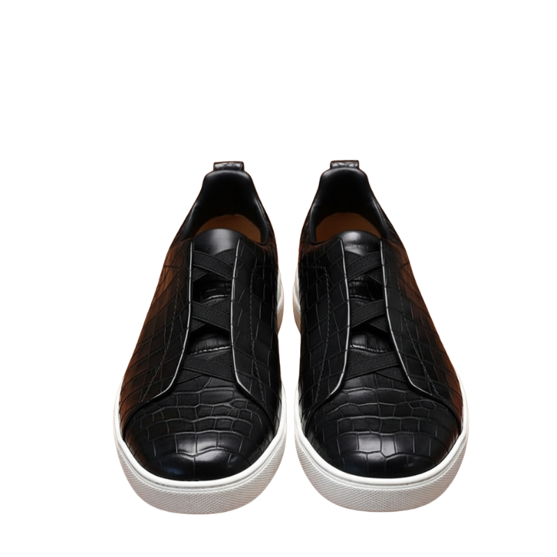 Croc Velox Edge Leather Tripple Stitch Sneakers