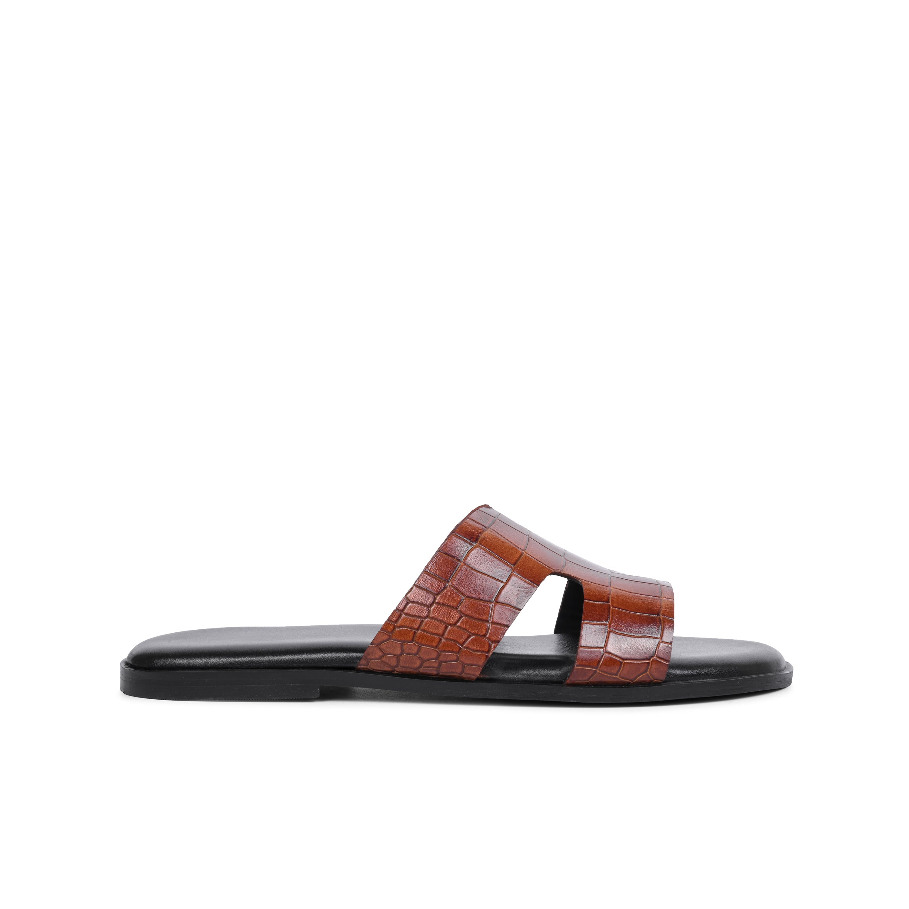 Croco Textured Slip on