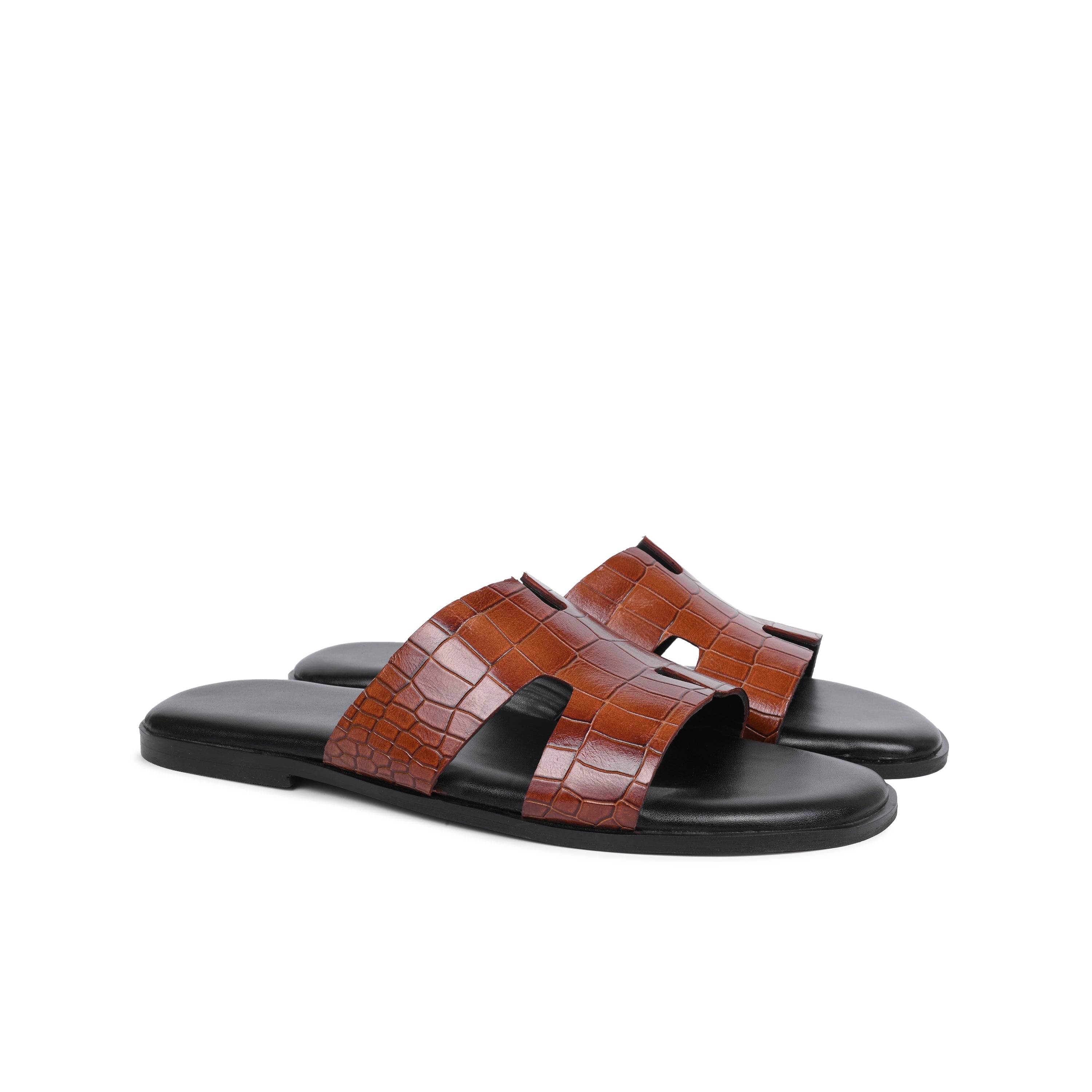Croco Textured Slip on