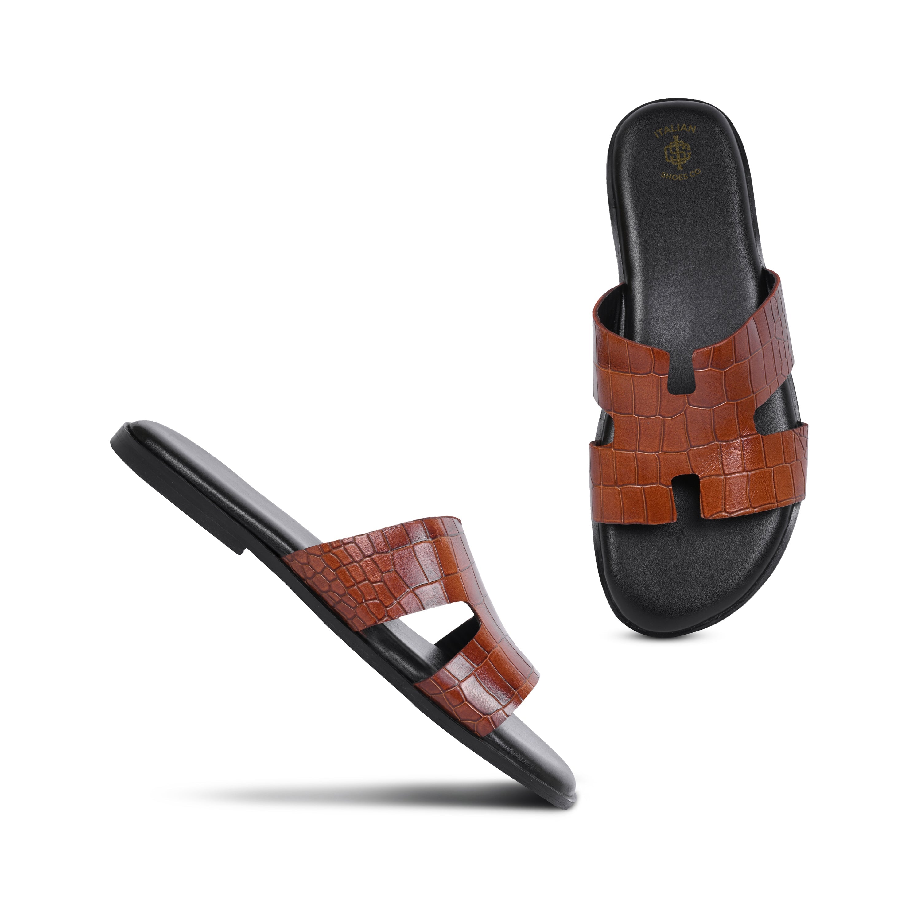 Croco Textured Slip on