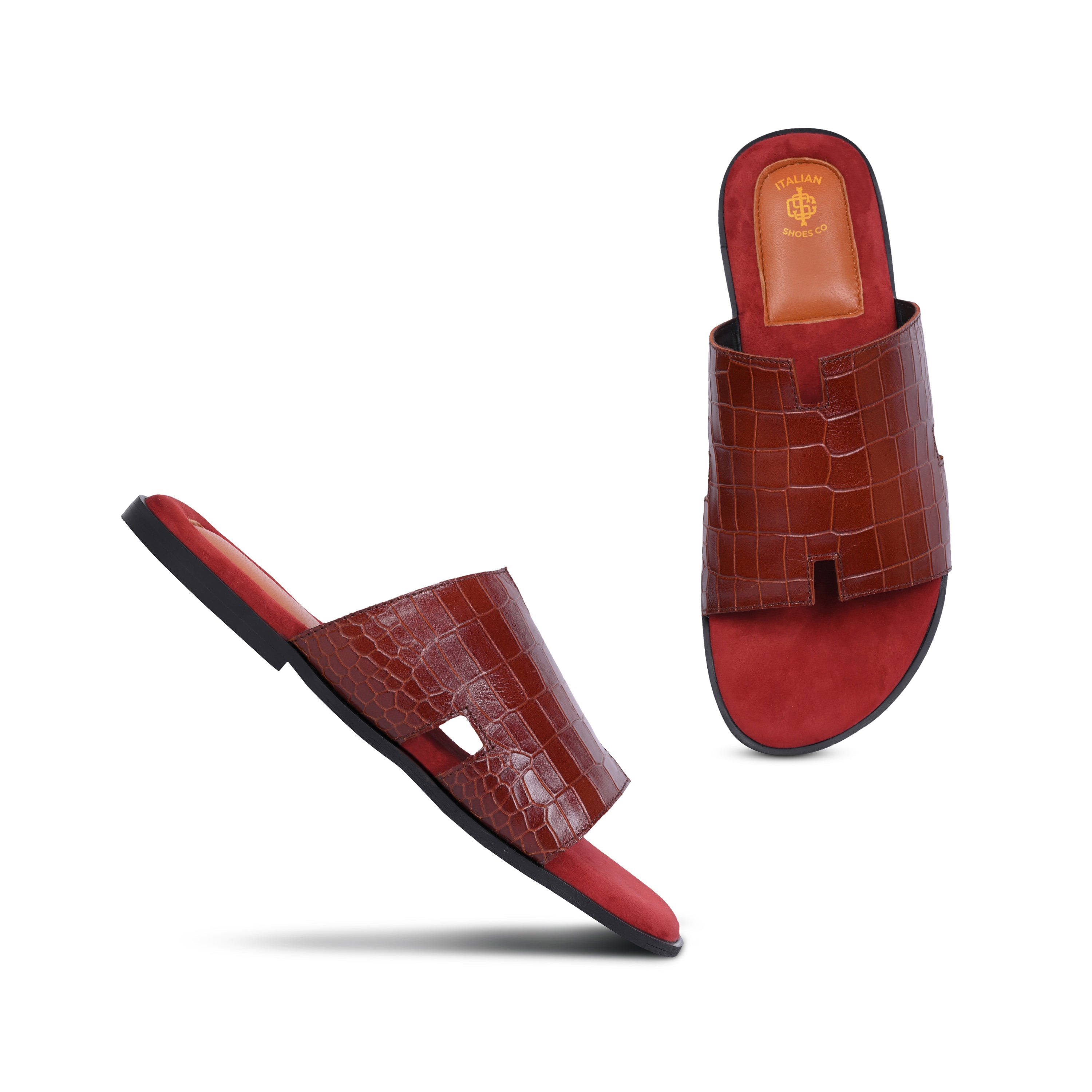 Croco Slip On