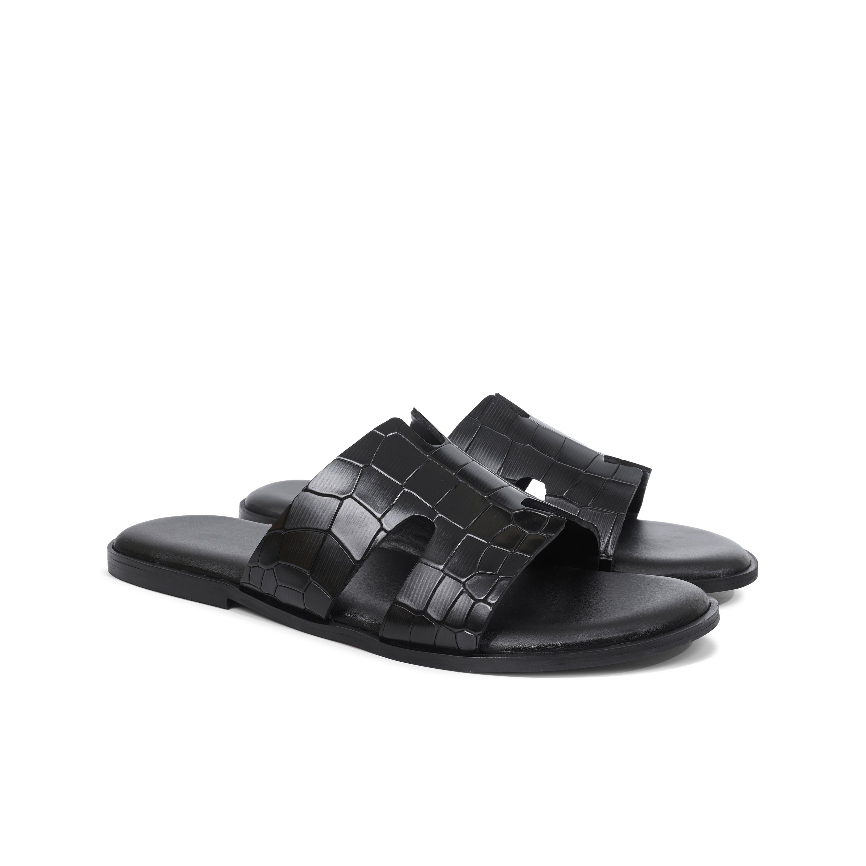 Croco Textured Slip on