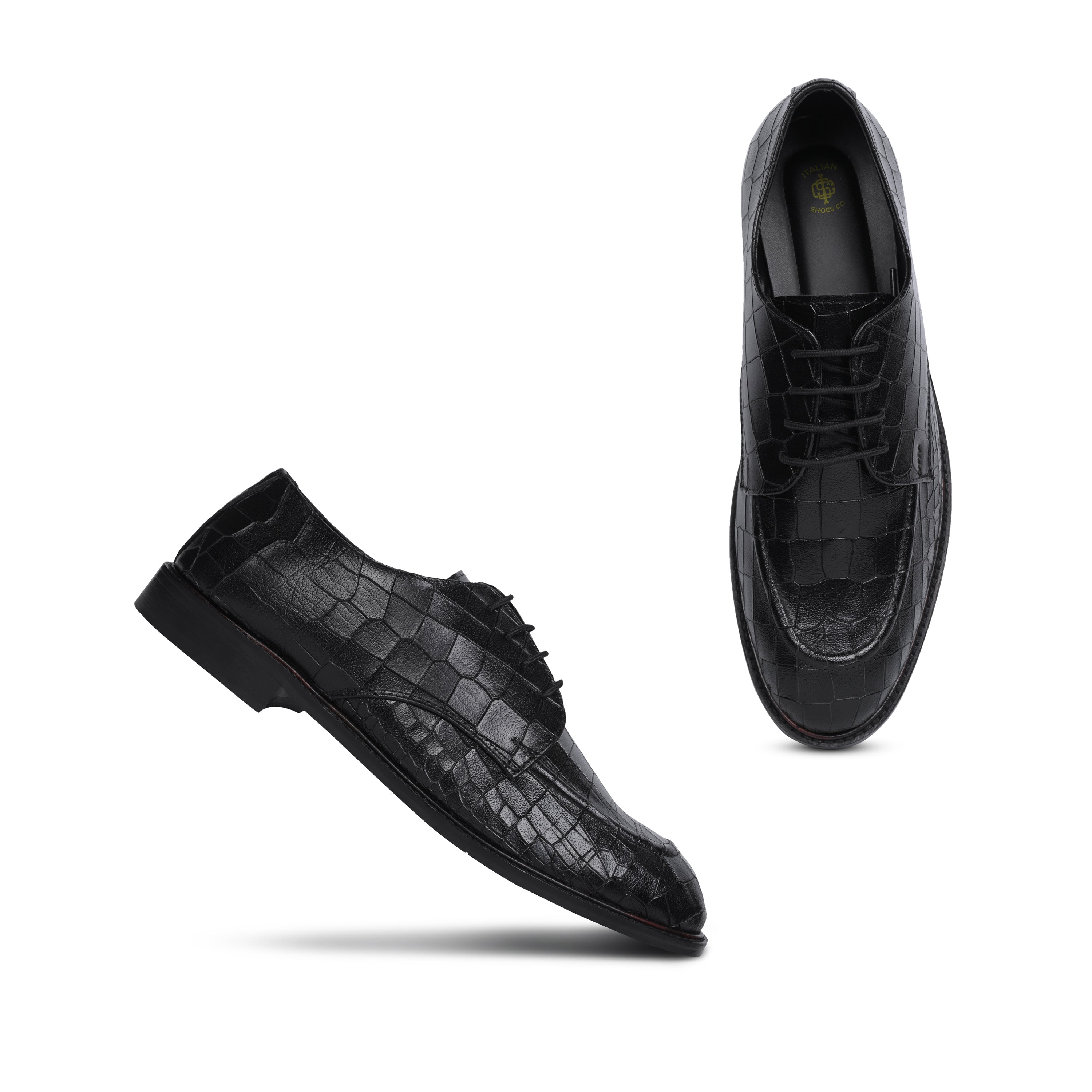 Deep Cut Derby Shoes